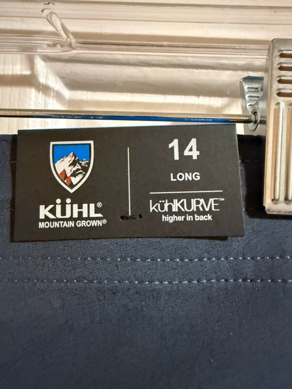 Kühl Straight Leg Pants in Navy Blue